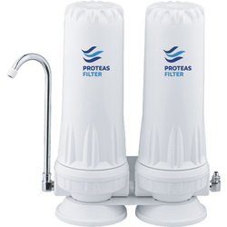 Φίλτρο Νερού Διπλή Συσκευή Άνω Πάγκου  Proteas - EW0120102
