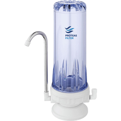 Φίλτρο Νερού Συσκευή Άνω Πάγκου Διάφανη Proteas - EW0120101