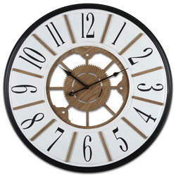 Ρολόι Τοίχου Ξύλινο Φ60cm - 28976550