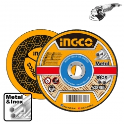 Δίσκοι Κοπής Σιδήρου Inox 180mmx1.6mm Ingco - MCD161801