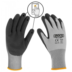 Γάντια Νιτριλίου Για Οθόνη Αφής XL Ingco - HGNF03-XL