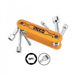 Σετ Κλειδιά Καρυδάκια-Σουγιάς 5-12mm Ingco - HFND0601