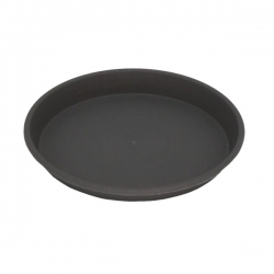 Πιάτο Γλάστρας Daiquiri Στρόγγυλο Ανθρακί 25cm Micplast - 11132503