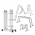 Πολυμορφική Σκάλα Αλουμινίου 4x3m Gehock - 9351370