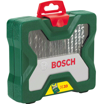 Σετ Κασετίνα Τρυπάνια Και Καρυδάκια 33 Τεμαχίων Bosch