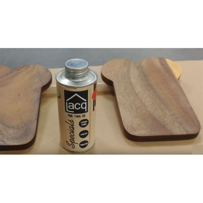 Φυσικό λάδι συντήρησης ξύλου για επιφάνειες που έρχονται σε επαφή με τρόφιμα 250ml Lacq