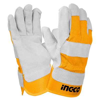 Γάντια Εργασίας Δερμάτινα Ingco