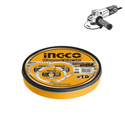 Διαμαντόδισκος Ξηράς Κοπής Γενικής Χρήσης 115mm Ingco