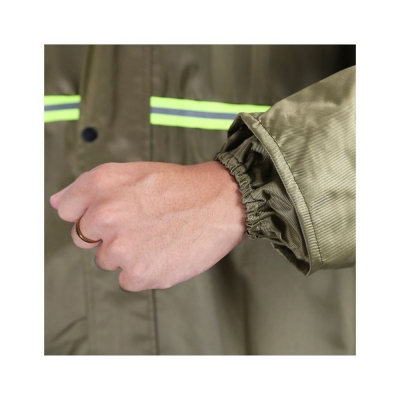 Αδιάβροχο Κοστούμι PVC Χακί-Φωσφοριζέ XLarge - 31302801