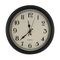 Ρολόι Τοίχου Πλαστικό Μαύρο Φ30cm - 90100570118