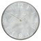 Ρολόι Τοίχου Γκρι Με Ασημί Λεπτομέρειες Φ30cm - 28976465