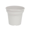 Γλάστρα Daiquiri Στρόγγυλη Πλαστική Λευκό 25x21.5cm 6L Micplast - 11122510