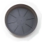 Πιάτο Γλάστρας Στρόγγυλο Ανθρακί 15cm Micplast - 11027003