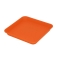 Πιάτο Γλάστρας Daiquiri Τετράγωνο Πορτοκαλί 22x22x3cm Micplast - 11153005
